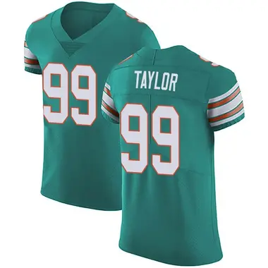 All Sport Events White Miami Dolphins #99 Jason Taylor T-Shirt Mens Size XL  (48)