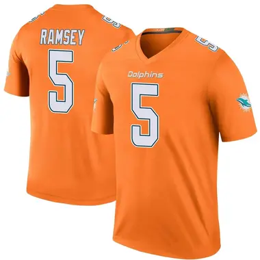 Jalen Ramsey 5 Miami Dolphins Game Women Jersey - White - Bluefink